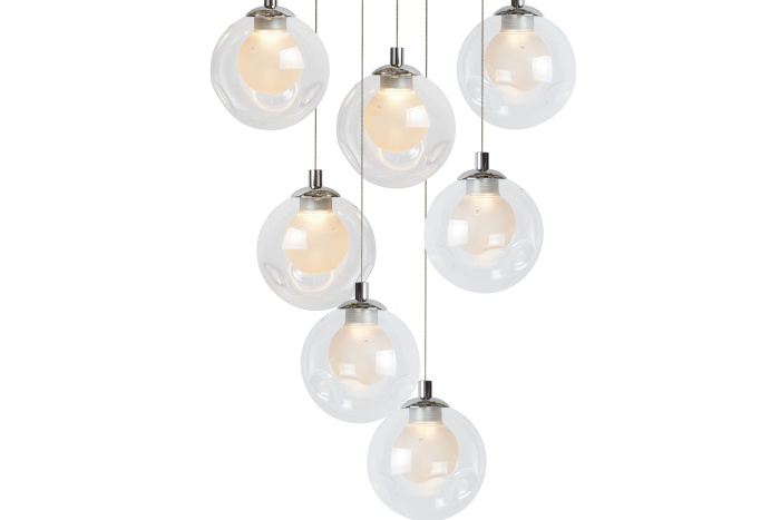 Подвесной светильник iLedex Epical C4492-7R CR