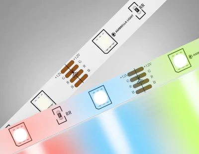 Светодиодная лента RGB Ambrella Light GS4301 5050 30Led /7.2W m/ 24V IP20 RGB 5m Ambrella light GS4301