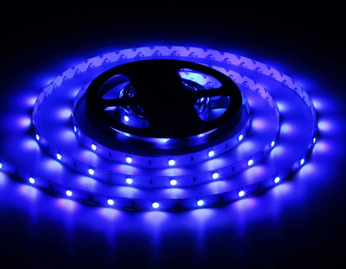 Светодиодная лента RGB Ambrella Light GS4301 5050 30Led /7.2W m/ 24V IP20 RGB 5m Ambrella light GS4301