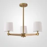 Люстра на штанге ImperiumLoft Stavra Jorgenson White/Light Wood 203578-26
