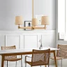 Люстра на штанге ImperiumLoft Stavra Jorgenson White/Light Wood 203578-26