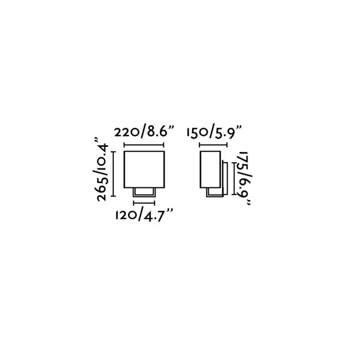 Настенный светильник VESPER