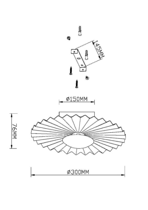 Бра Maytoni MOD233WL-L11BS3K