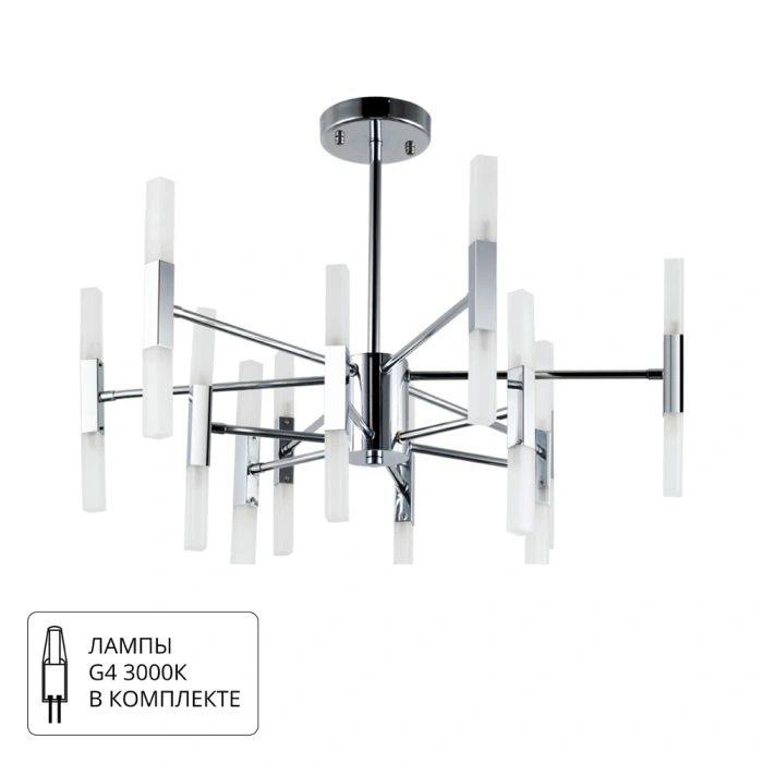 Потолочная люстра Arte Lamp Ramona A7410PL-24CC