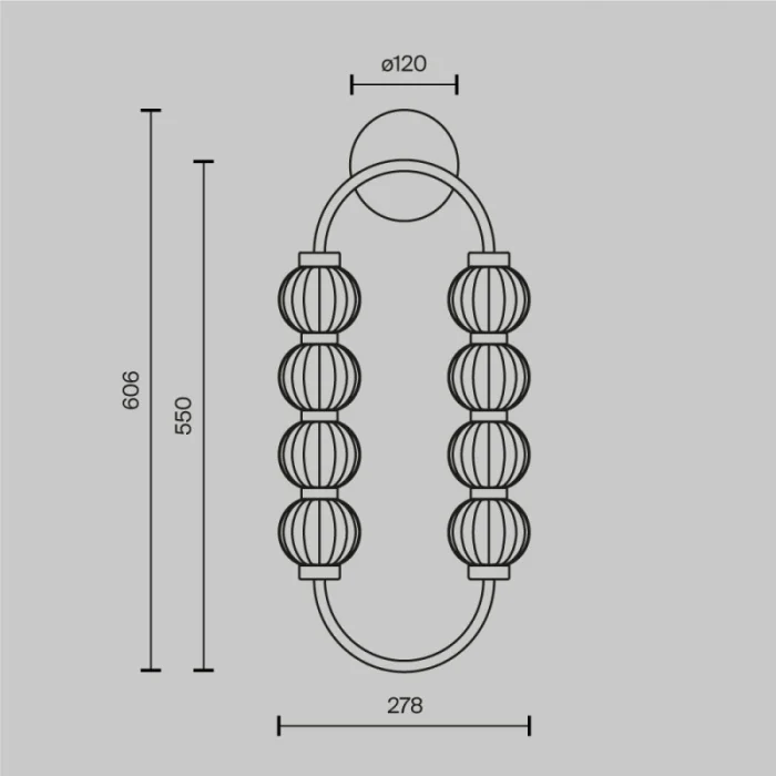 Бра Maytoni MOD555WL-L11G3K