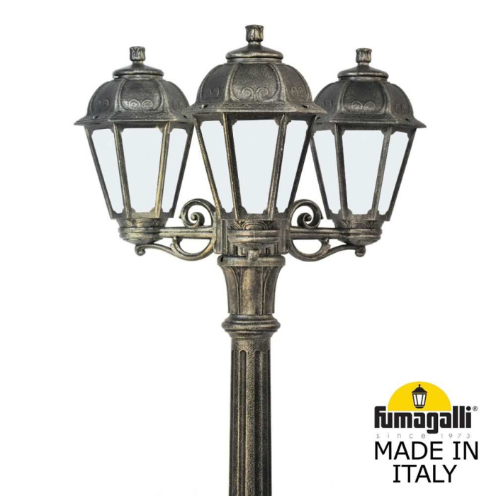 Садово-парковый светильник Fumagalli GIGI BISSO/SABA 3L K22.156.S30.BYE27