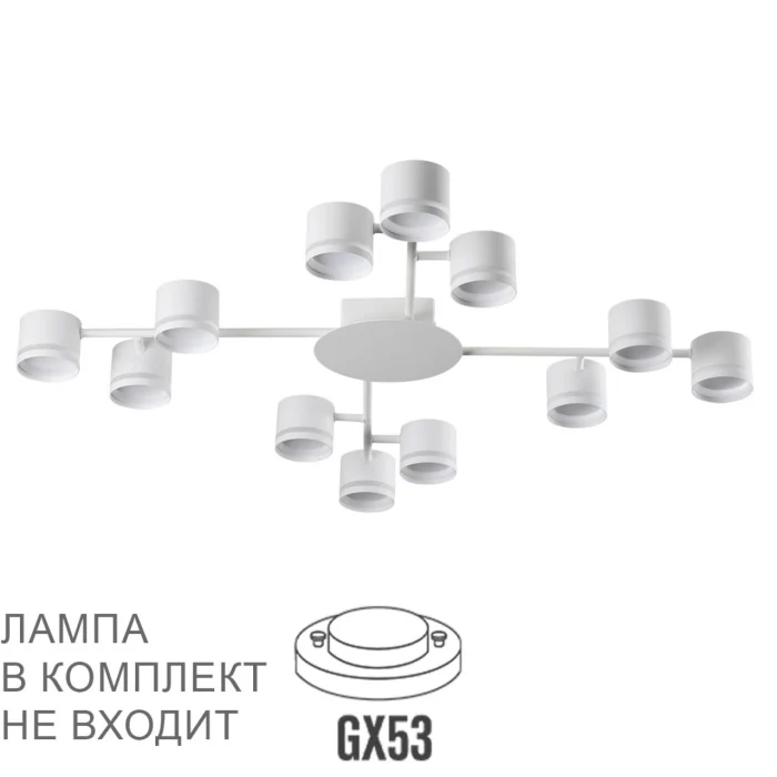 Накладная люстра Lumion Gareta 8235/12C