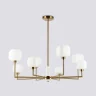 Люстра на штанге с мрамором AMBRELLA light LH53017