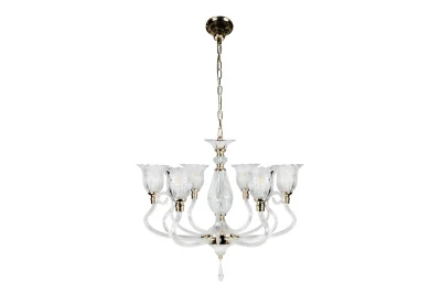 Подвесная люстра iLamp Norm P2326-6 Золотая