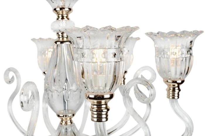 Подвесная люстра iLamp Norm P2326-6 Золотая