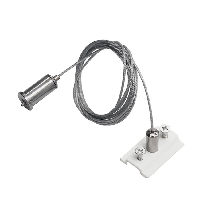 Комплект для подвесного монтажа накладных треков (2 подвеса) Lightstar Uno 509170W