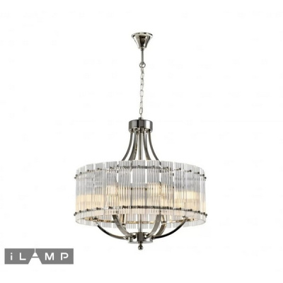 Подвесной светильник iLamp SILVERSTONE P9504-6 NICKEL