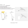 Бра Crystal Lux CLT 150W BL