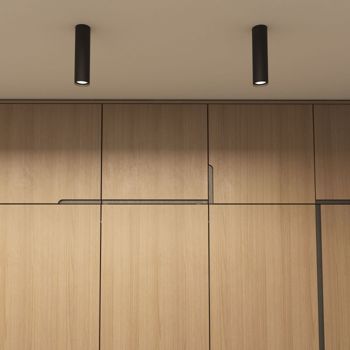 Накладной светильник Denkirs TUBE DK2052-BK