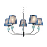 Подвесная люстра с абажуром и декором из керамики Ambrella light LH75061