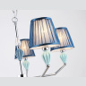 Подвесная люстра с абажуром и декором из керамики Ambrella light LH75061