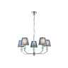 Подвесная люстра с абажуром и декором из керамики Ambrella light LH75061