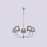 Подвесная люстра с абажуром и декором из керамики Ambrella light LH75061