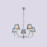 Подвесная люстра с абажуром и декором из керамики Ambrella light LH75061