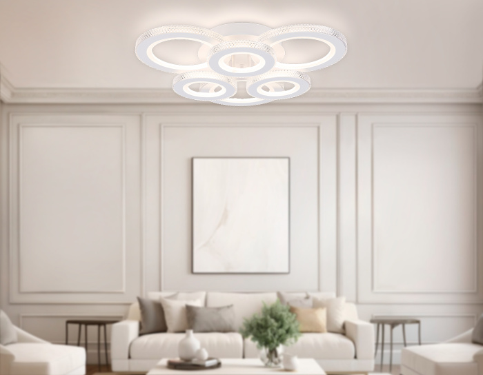 Потолочный светодиодный светильник с пультом Ambrella light FA8872