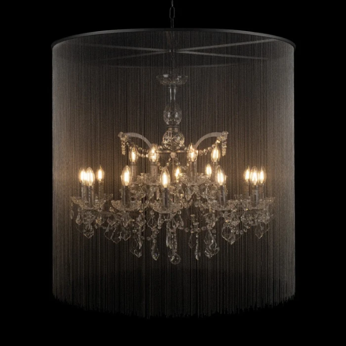 Подвесная люстра LOFT IT Vaille Crystal 10450/900