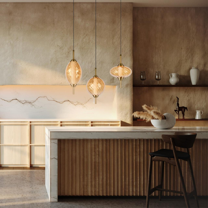 Подвесной светильник Loft it Helix 10421/B Amber