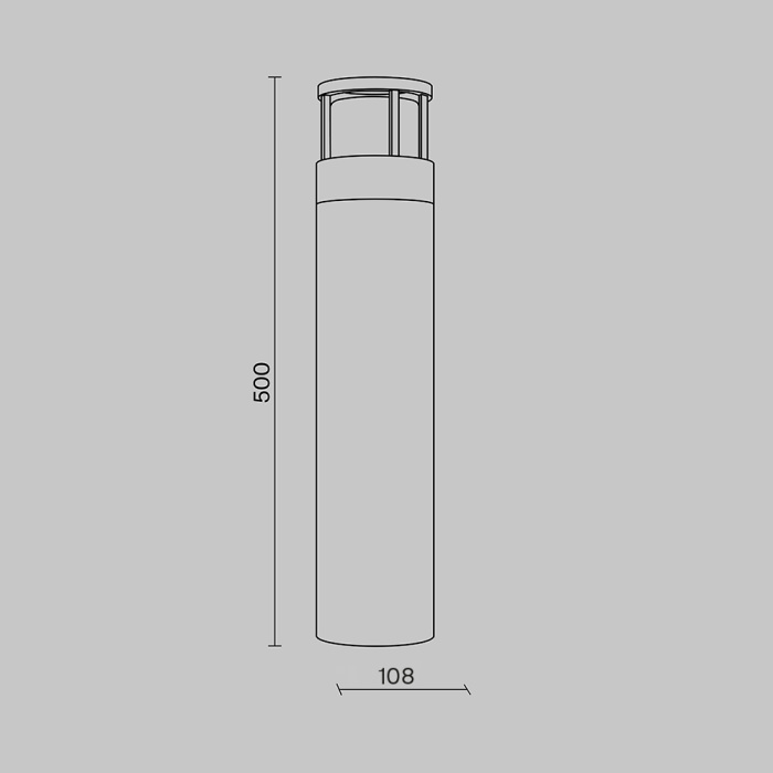 Садово-парковый светильник Maytoni Wolseley road O011FL-L6B