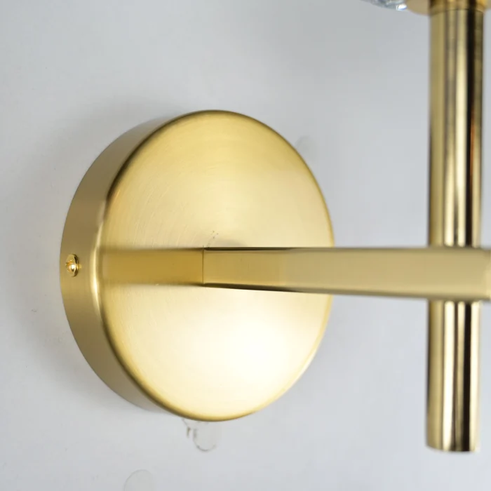 Бра Boule de Cristal Single Sconce Brass ImperiumLoft