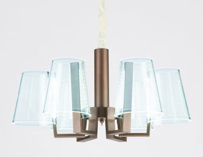 Подвесная светодиодная люстра с пультом ACRYLICA AMBRELLA LIGHT AK4025