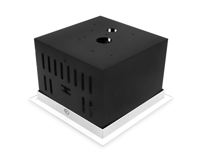 Карданный встраиваемый светодиодный светильник Ambrella light T811 BK/CH 12W 4200K