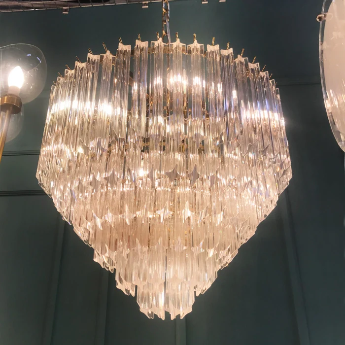 Люстра Cloyd ORATORIA C8 / Ø53 см - золото (арт.10307)