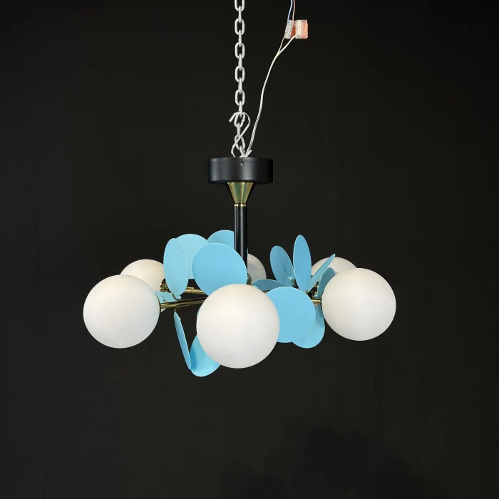Люстра на штанге MATISSE BLUE D55 ImperiumLoft