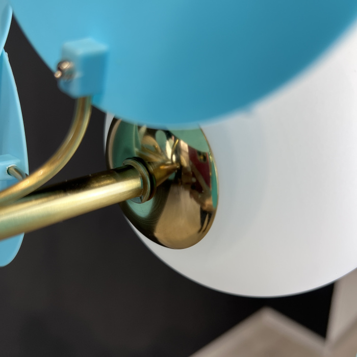 Люстра на штанге MATISSE BLUE D55 ImperiumLoft