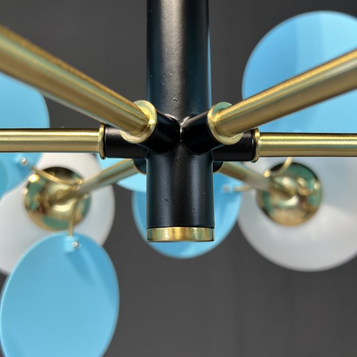 Люстра на штанге MATISSE BLUE D55 ImperiumLoft