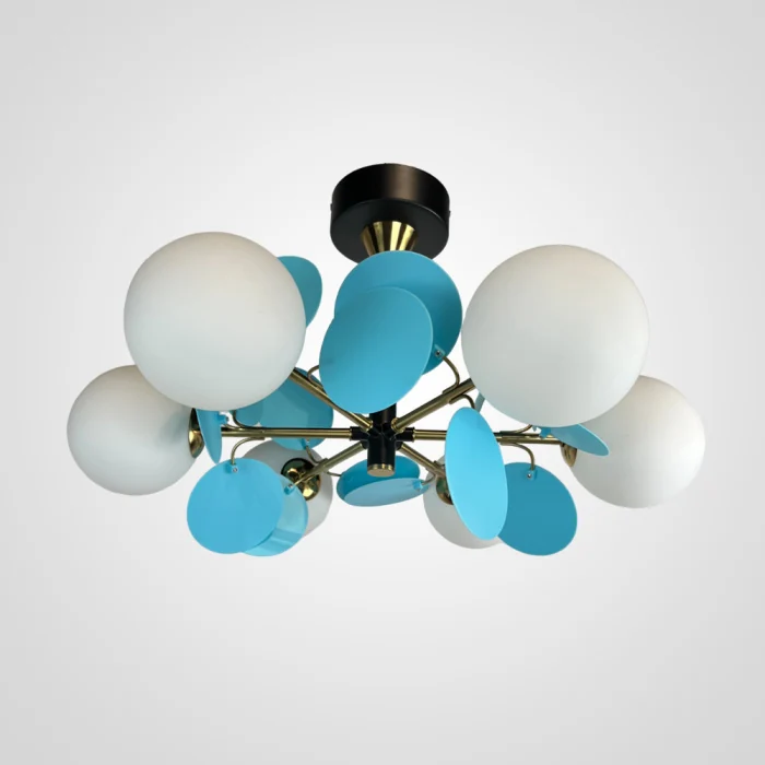 Люстра на штанге MATISSE BLUE D55 ImperiumLoft