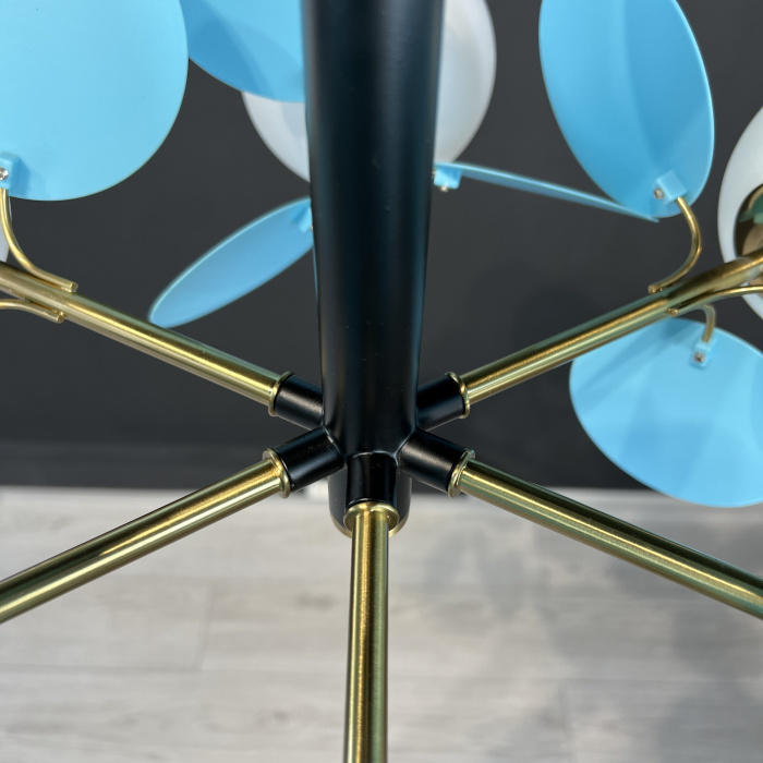 Люстра на штанге MATISSE BLUE D55 ImperiumLoft