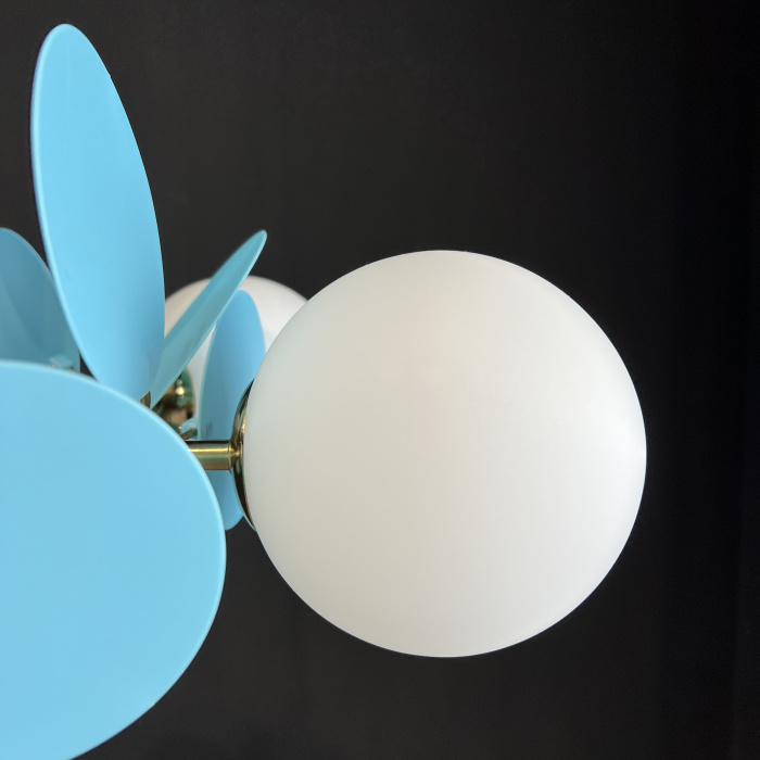 Люстра на штанге MATISSE BLUE D55 ImperiumLoft