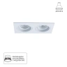 Точечный встраиваемый светильник ARTE LAMP TARF A2178PL-2WH