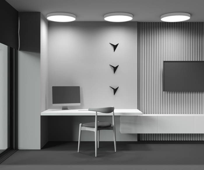 Потолочный светильник Maytoni Zon C032CL-90W3K-RD-W