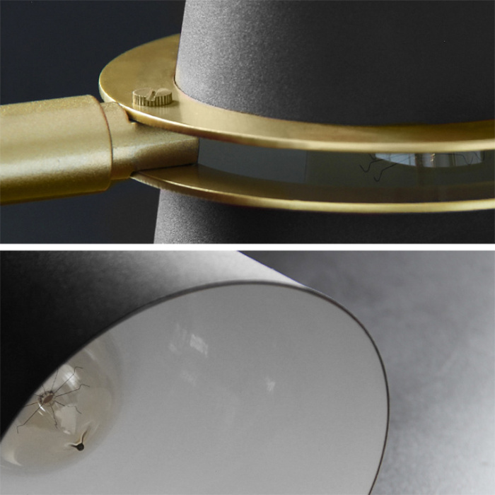 Настенный светильник REINAR WALL Черный ImperiumLoft