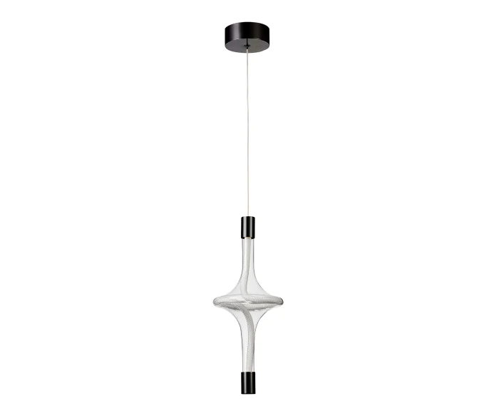 Подвес Флавио черный жемчуг d16 h40-200 Led 18w (3000K) Kink Light 08491K-1A,29