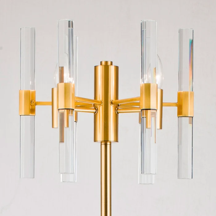 Торшер Cloyd BRISBANE F3 / выс. 151 см - латунь темная (арт.40026)