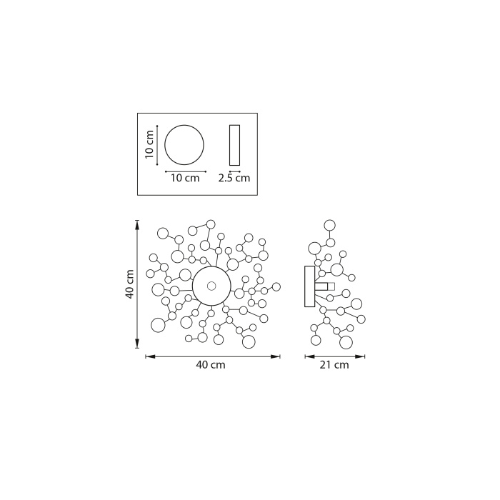 Бра Extra Lightstar 721634