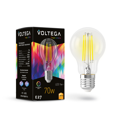 Светодиодная лампа Voltega General purpose bulb E27 7W High CRI 7217
