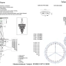 Люстра Crystal Lux ROMEO SP10 GOLD D600
