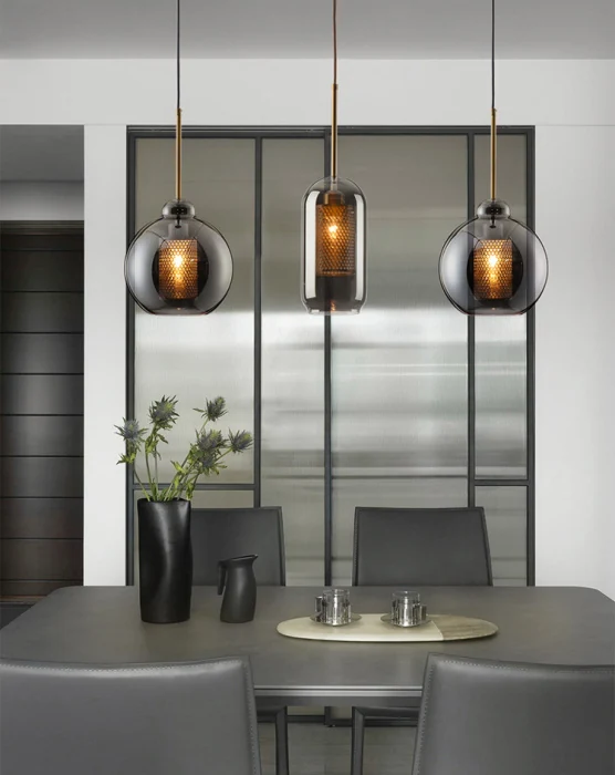 Подвесной светильник CATCH SMOKY D12 ImperiumLoft