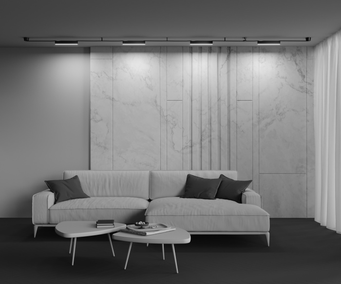 Трековый светильник Maytoni Basis TR129B-12W3K-B