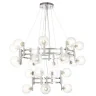 Люстра Crystal Lux LUXURY SP16+8 CHROME