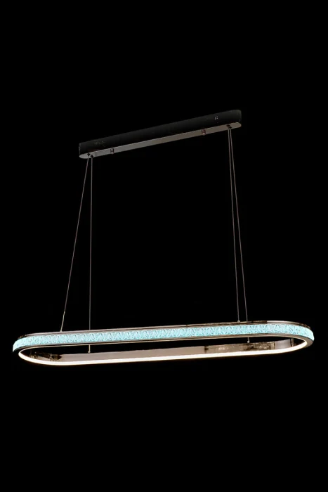 Подвесная люстра Leon Aida LE7707/1050L Black Chrome