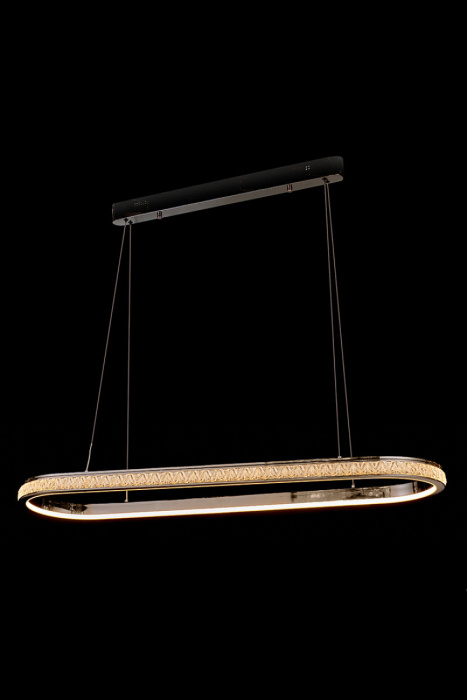 Подвесной светильник Leon Aida LE7707/1050L Black Chrome